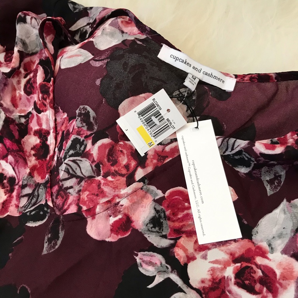 CUPCAKES AND CASHMERE Jimmy Floral Print Dress - Picture 4 of 5